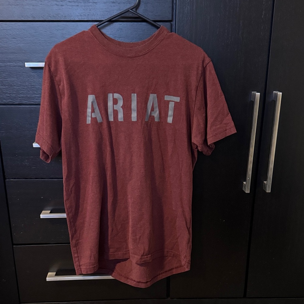 Ariat Maroon Logo T-Shirt